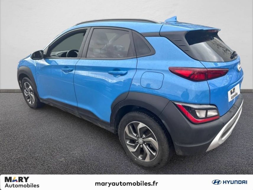 76000 : Hyundai Rouen - JFC by Mary Automobiles - HYUNDAI KONA HYBRID Intuitive - KONA HYBRID (10/2020-04/2023) - SURFY BLUE - Automate sequentiel - Essence / Courant électrique