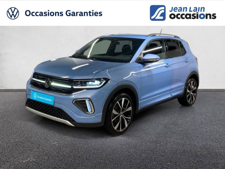 75010 : Hyundai Paris Nord - Goncourt Automobiles - VOLKSWAGEN T-CROSS R-Line - T-CROSS - BLEU CLAIR - Automate sequentiel - Essence sans plomb