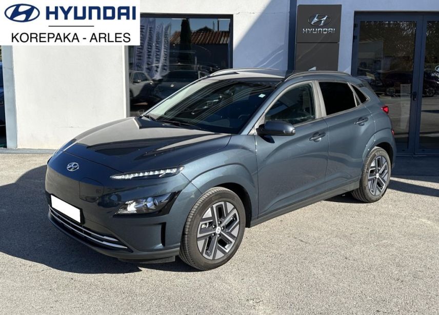 75010 : Hyundai Paris Nord - Goncourt Automobiles - HYUNDAI KONA ELECTRIC Intuitive - KONA ELECTRIQUE - Gris - Automate à fonct. Continu - Courant électrique