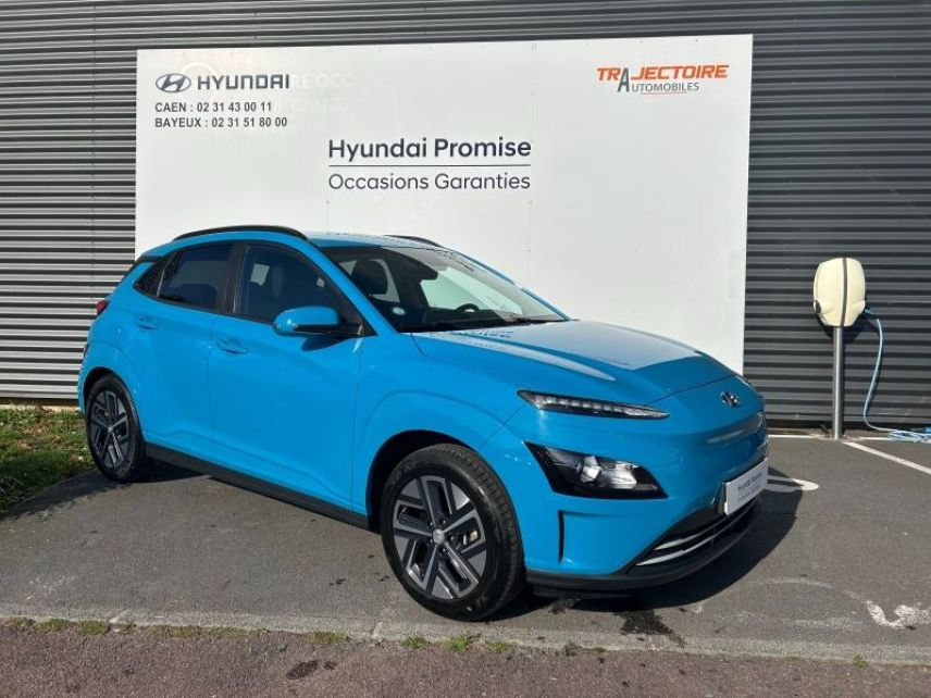 14112 : Hyundai Caen - Trajectoire Automobiles - HYUNDAI Kona - Kona - Bleu - Traction - Electrique