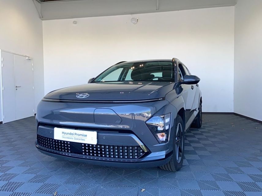 75010 : Hyundai Paris Nord - Goncourt Automobiles - HYUNDAI KONA ELECTRIC Intuitive - KONA ELECTRIQUE II - Gris - Automate à fonct. Continu - Courant électrique