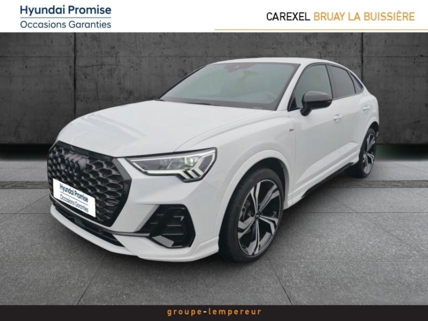 62800 : Hyundai Lens - Groupe Lempereur - AUDI Q3 Sportback - Q3 Sportback - Blanc Glacier métallisé - Traction - Essence