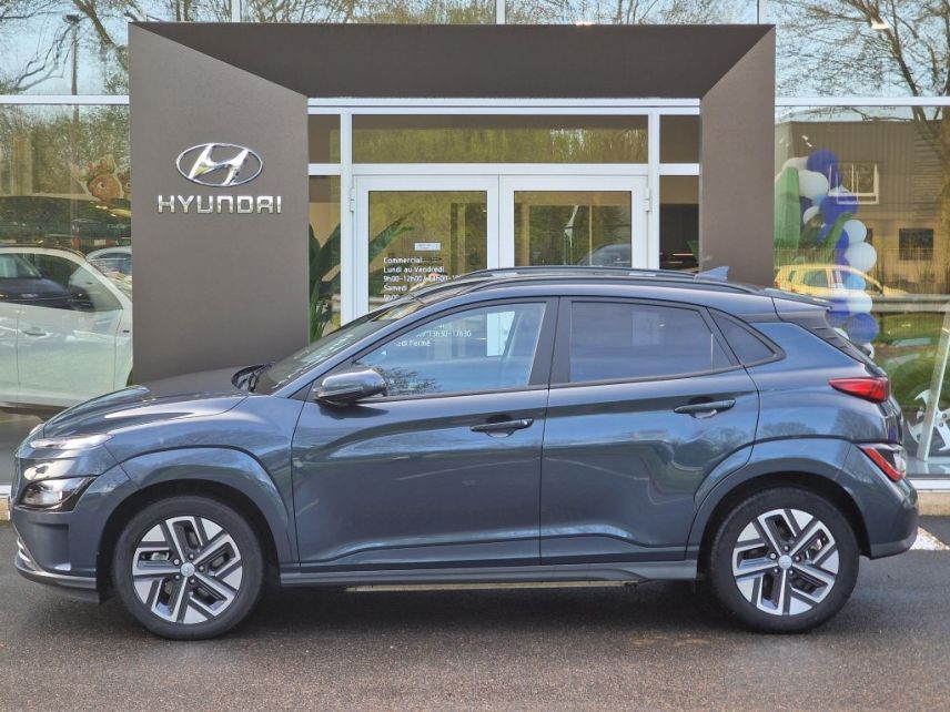 75010 : Hyundai Paris Nord - Goncourt Automobiles - HYUNDAI KONA ELECTRIC Intuitive - KONA ELECTRIQUE - Gris - Automate à fonct. Continu - Courant électrique