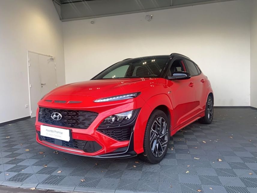 75010 : Hyundai Paris Nord - Goncourt Automobiles - HYUNDAI KONA N Line Executive - KONA - Rouge - Boîte manuelle - Essence sans plomb