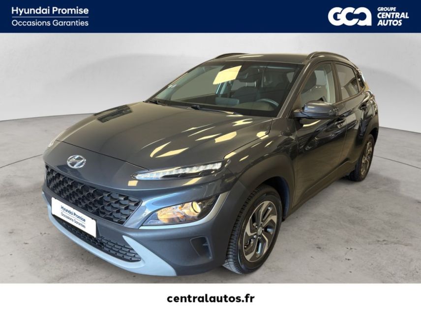 75010 : Hyundai Paris Nord - Goncourt Automobiles - HYUNDAI KONA HYBRID Intuitive -  - Gris - Automate sequentiel - Essence / Courant électrique