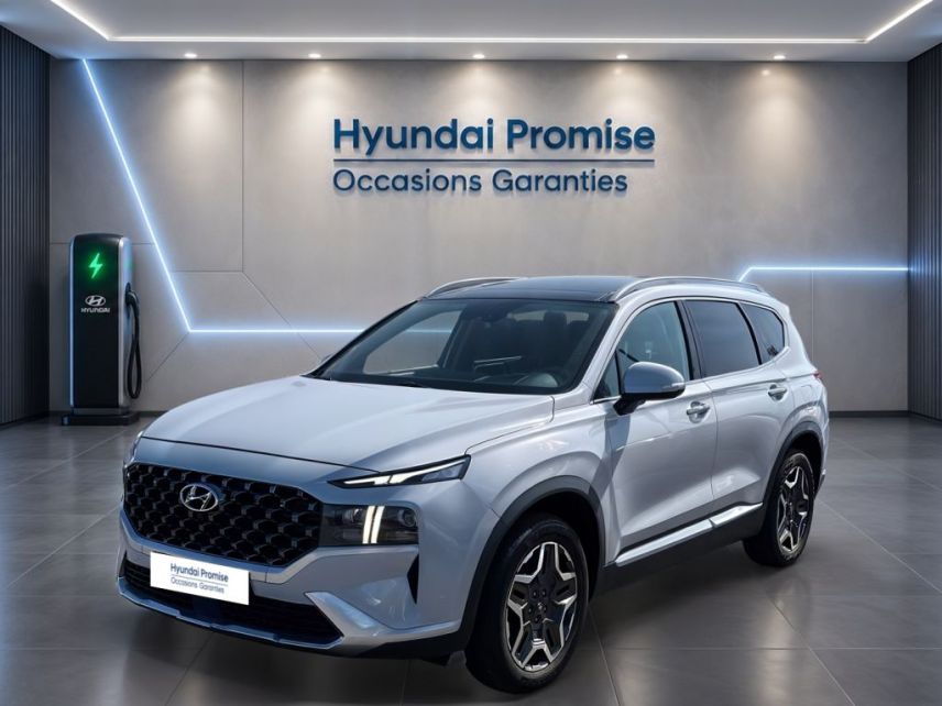 85000 : Hyundai MoceanRent | La Roche-sur-Yon - Océane Auto - HYUNDAI SANTA FE Executive - SANTA FE IV - Blanc - Boîte automatique - Essence / Courant électrique