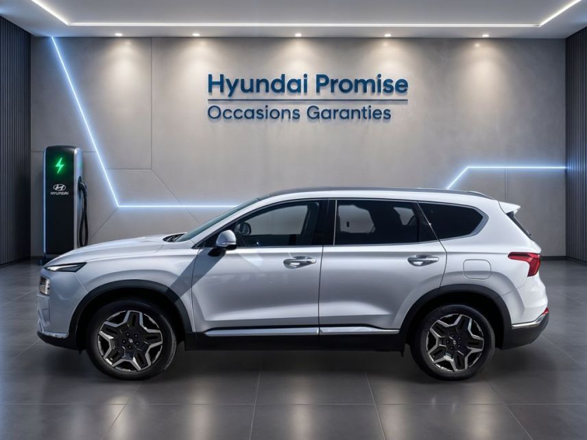 85000 : Hyundai MoceanRent | La Roche-sur-Yon - Océane Auto - HYUNDAI SANTA FE Executive - SANTA FE IV - Blanc - Boîte automatique - Essence / Courant électrique