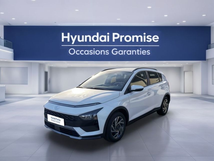 75010 : Hyundai Paris Nord - Goncourt Automobiles - HYUNDAI BAYON Intuitive - BAYON - Blanc - Automate sequentiel - Essence sans plomb