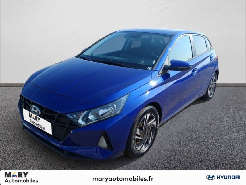 75010 : Hyundai Paris Nord - Goncourt Automobiles - HYUNDAI i20 Intuitive - i20 III - INTENSE BLUE - Boîte manuelle - Essence sans plomb