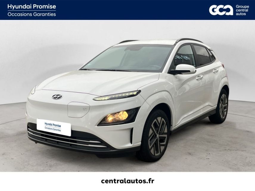 75010 : Hyundai Paris Nord - Goncourt Automobiles - HYUNDAI KONA ELECTRIC Intuitive - KONA ELECTRIQUE - Blanc - Automate à fonct. Continu - Courant électrique