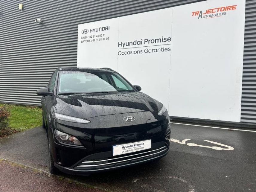 14112 : Hyundai Caen - Trajectoire Automobiles - HYUNDAI Kona - Kona - Phantom Black Métal - Traction - Electrique