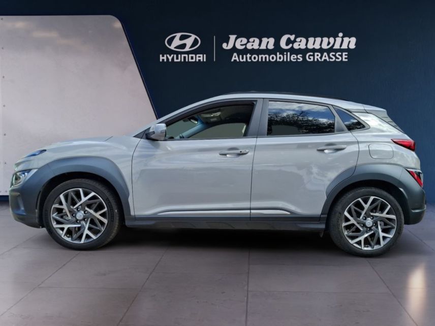 06130 : Hyundai Grasse - Garage Jean Cauvin - HYUNDAI KONA HYBRID EXECUTIVE - KONA - Gris - Automate sequentiel - Essence / Courant électrique