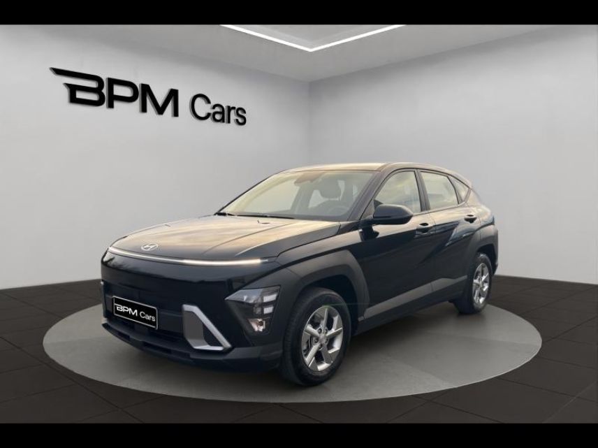 18230 : Hyundai Bourges - BPM Cars - HYUNDAI Kona - Kona - Abyss Black perlé métallisé - Traction - Hybride : Essence/Electrique