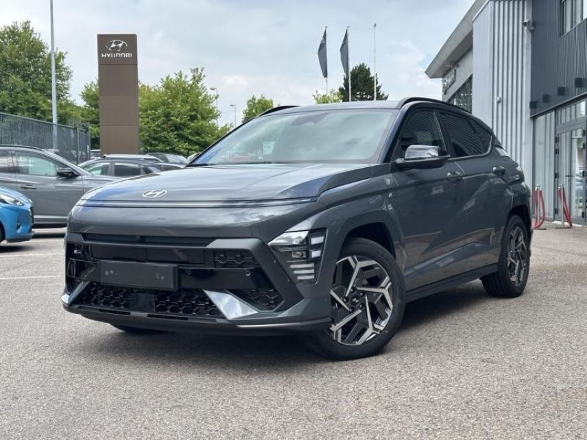 54520 : Hyundai Nancy - Théobald Automobiles - HYUNDAI Kona - Kona - Ecotronic Gray prl mtl/Toit/rétros Black - Traction - Hybride : Essence/Electrique