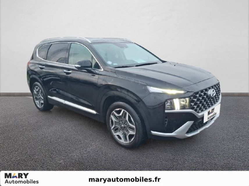 75010 : Hyundai Paris Nord - Goncourt Automobiles - HYUNDAI SANTA FE Executive - SANTA FE IV - Noir - Boîte automatique - Essence / Courant électrique