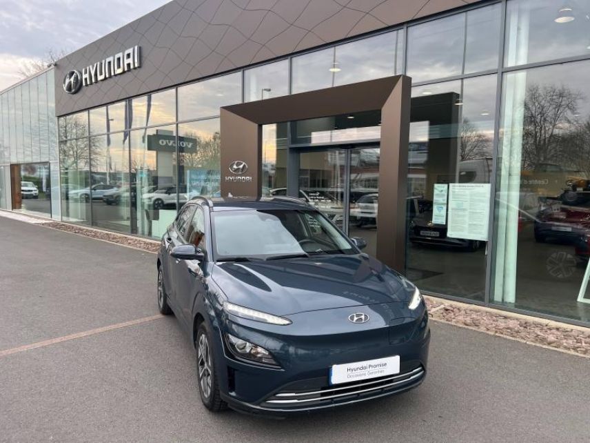 92250 : Hyundai Motor Company - HYUNDAI Kona - Kona - Teal Métal - Traction - Electrique