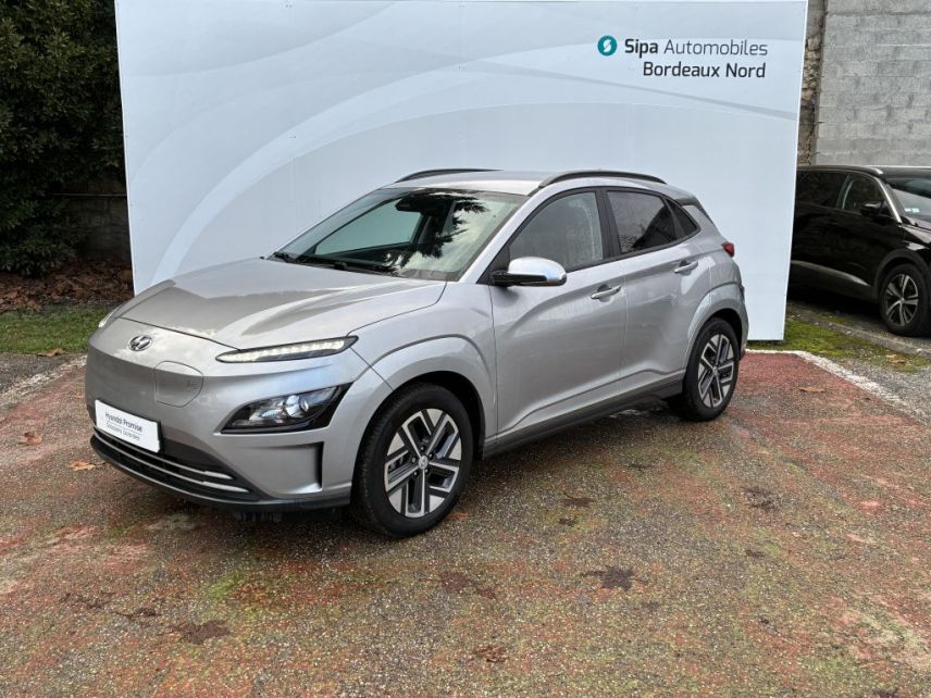 75010 : Hyundai Paris Nord - Goncourt Automobiles - HYUNDAI KONA ELECTRIC Intuitive - KONA ELECTRIC (12/2020) - GRIS CLAIR - Automate à fonct. Continu - Courant électrique