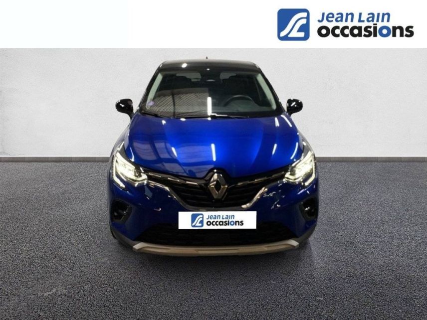 75010 : Hyundai Paris Nord - Goncourt Automobiles - RENAULT CAPTUR Techno - CAPTUR II - BLEU FONCE - Boîte hybride multimode - Essence / Courant électrique