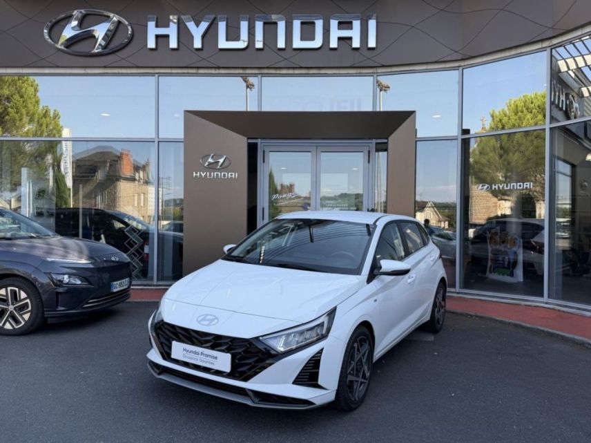 19100 : Hyundai Brive-la-Gaillarde - Garage Pouget - HYUNDAI i20 - i20 - Atlas White - Traction - Essence/Micro-Hybride