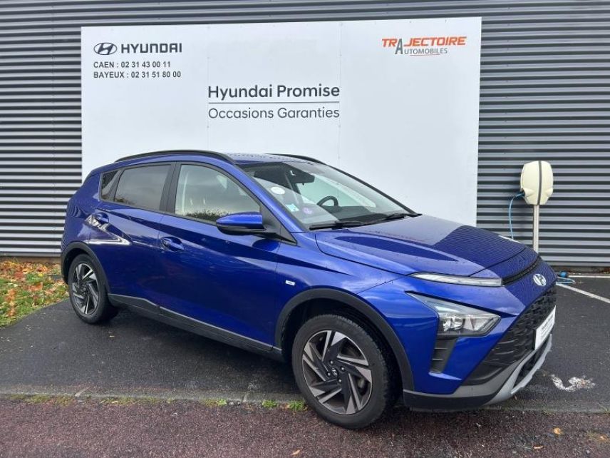 14112 : Hyundai Caen - Trajectoire Automobiles - HYUNDAI Bayon - Bayon - Intense Blue Métal - Traction - Essence/Micro-Hybride