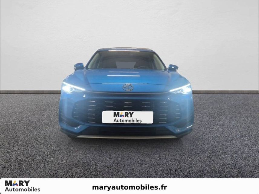 75010 : Hyundai Paris Nord - Goncourt Automobiles - MG ZS Luxury - ZS III - BRIGHTON BLUE  - Boîte hybride multimode - Essence / Courant électrique