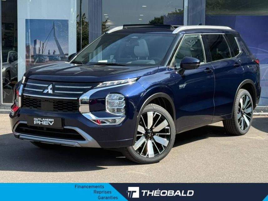 57100 : Hyundai Thionville - Théobald Automobiles - MITSUBISHI Outlander - Outlander - Cosmic Blue Métallisée - Transmission intégrale - Hybride rechargeable : Essence/Electrique
