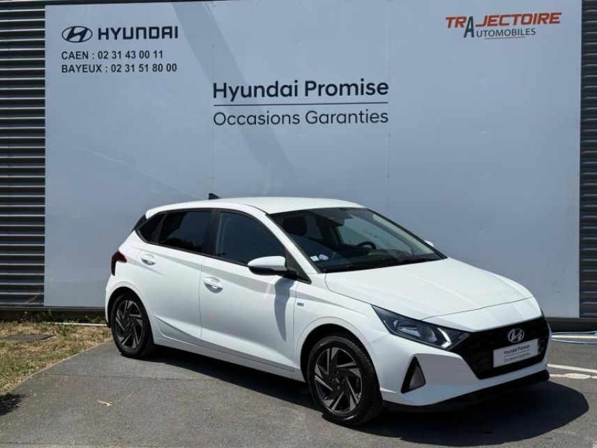 14112 : Hyundai Caen - Trajectoire Automobiles - HYUNDAI i20 - i20 - Polar White - Traction - Essence/Micro-Hybride