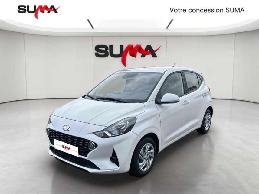 75010 : Hyundai Paris Nord - Goncourt Automobiles - HYUNDAI i10 Intuitive - i10 III - Blanc - Boîte manuelle - Essence sans plomb