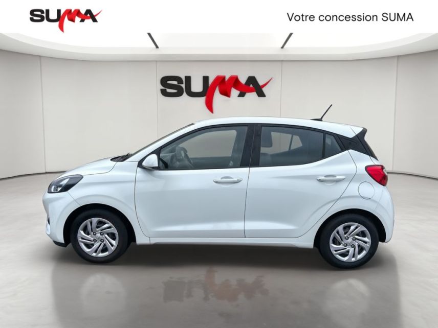 75010 : Hyundai Paris Nord - Goncourt Automobiles - HYUNDAI i10 Intuitive - i10 III - Blanc - Boîte manuelle - Essence sans plomb