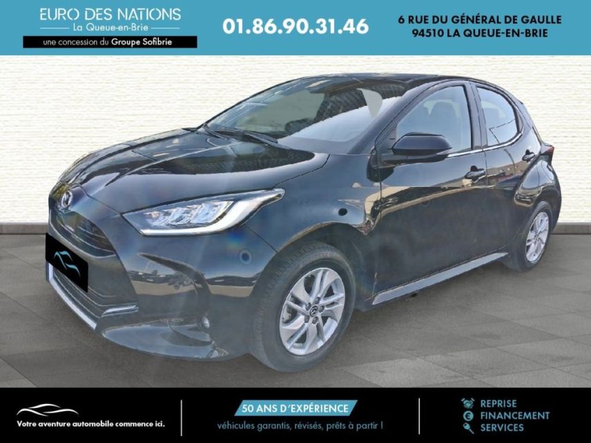 75010 : Hyundai Paris Nord - Goncourt Automobiles - MAZDA MAZDA2 HYBRID Agile Pack Confort &amp; Safety - MAZDA2 IV - NOIR - Automate à fonct. Continu - Essence / Courant électrique