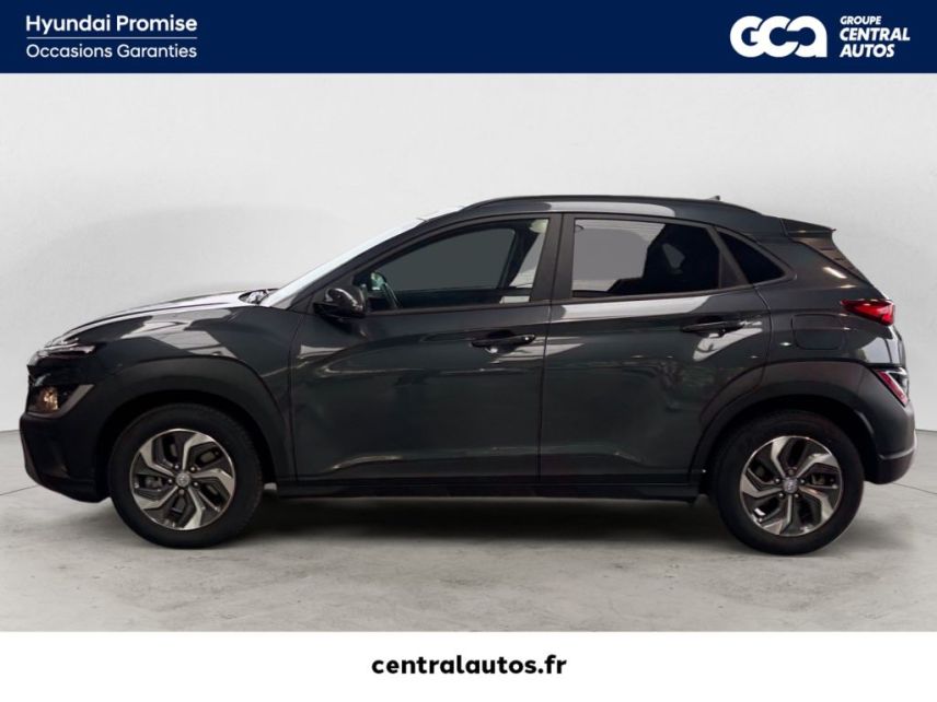 38200 : Hyundai Vienne - Groupe Central Autos - HYUNDAI KONA HYBRID Intuitive - KONA - Gris - Automate sequentiel - Essence / Courant électrique