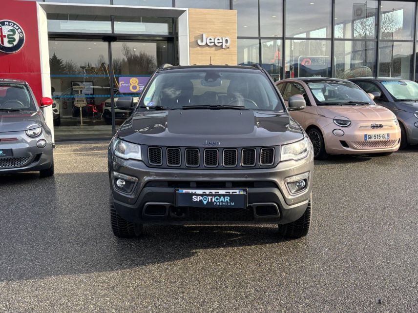 75010 : Hyundai Paris Nord - Goncourt Automobiles - JEEP COMPASS MY20 Trailhawk - COMPASS II - Gris - Boîte automatique - Essence / Courant électrique