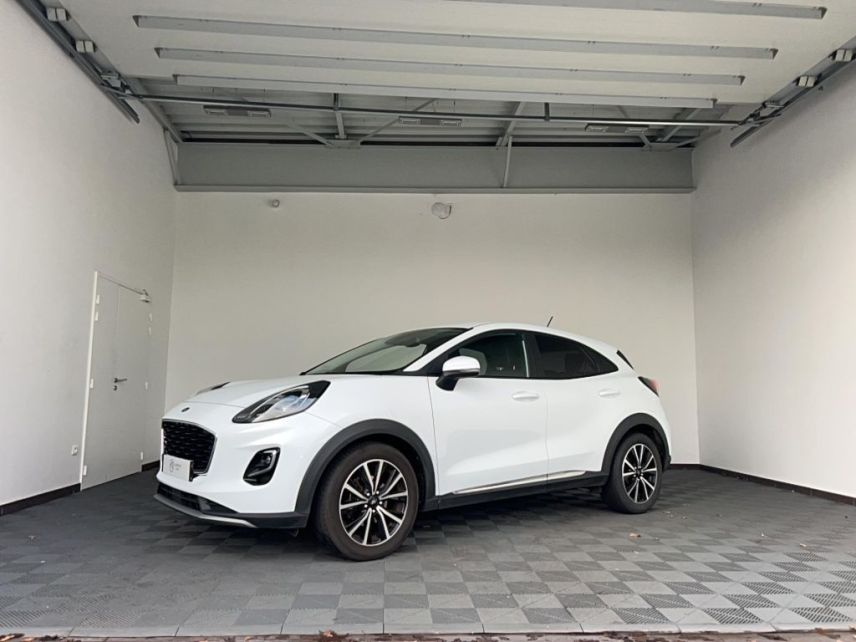 75010 : Hyundai Paris Nord - Goncourt Automobiles - FORD PUMA Titanium - PUMA II - Blanc - Boîte manuelle - Essence sans plomb