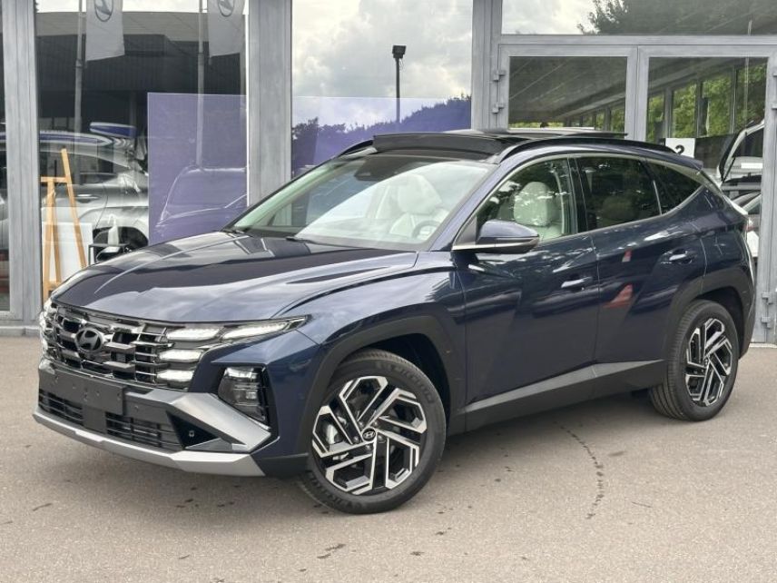 57100 : Hyundai Thionville - Théobald Automobiles - HYUNDAI Tucson - Tucson - Sailing Blue Métal - Traction - Hybride : Essence/Electrique