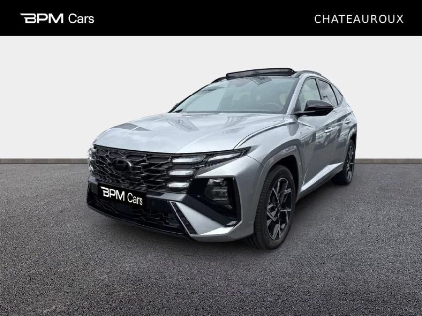 18230 : Hyundai Bourges - BPM Cars - HYUNDAI Tucson - Tucson - Shimmering Silver Métal - Traction - Hybride : Essence/Electrique