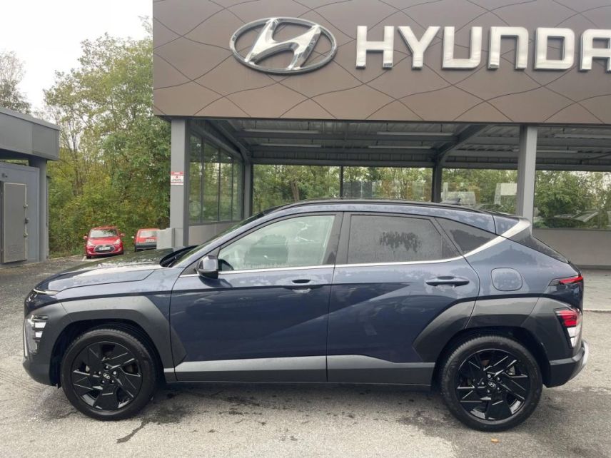 64100 : Hyundai Bayonne - Oceanic Auto - HYUNDAI Kona - Kona - Denim Blue perlé métallisé - Traction - Hybride : Essence/Electrique