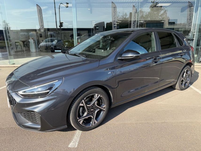 75010 : Hyundai Paris Nord - Goncourt Automobiles - HYUNDAI i30 N Line - i30 III - Gris - Boîte séquentielle - Essence sans plomb