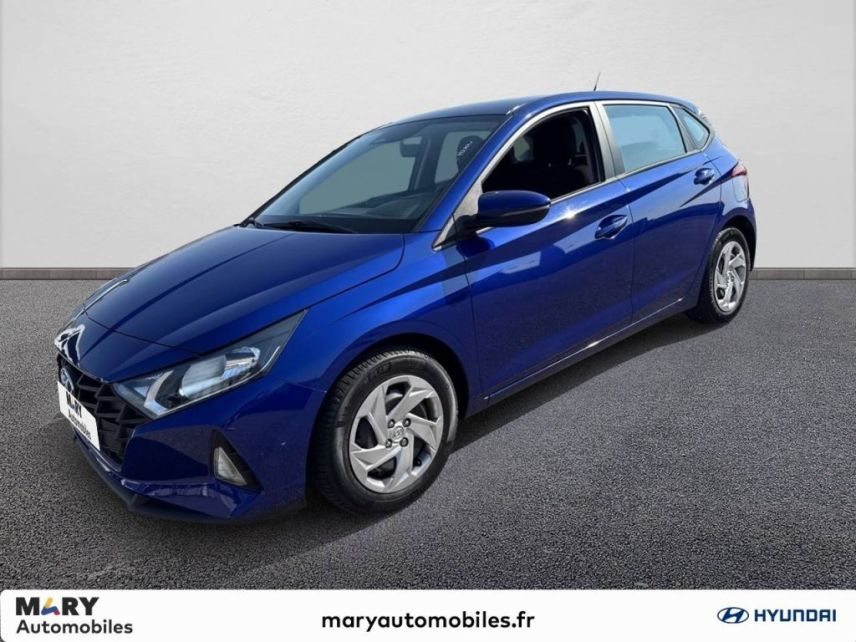 75010 : Hyundai Paris Nord - Goncourt Automobiles - HYUNDAI i20 Initia - i20 III - INTENSE BLUE - Boîte manuelle - Essence sans plomb