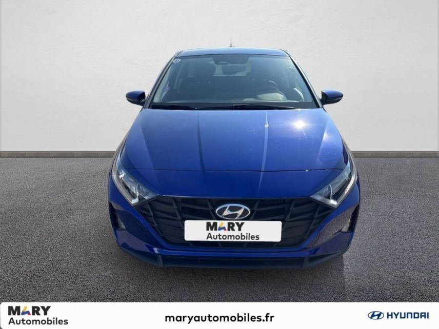 75010 : Hyundai Paris Nord - Goncourt Automobiles - HYUNDAI i20 Initia - i20 III - INTENSE BLUE - Boîte manuelle - Essence sans plomb
