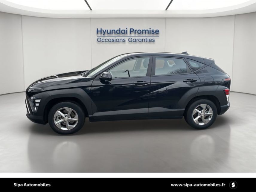 75010 : Hyundai Paris Nord - Goncourt Automobiles - HYUNDAI KONA Intuitive - KONA II - Noir - Automate sequentiel - Essence / Courant électrique