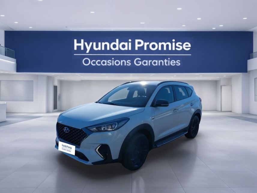 75010 : Hyundai Paris Nord - Goncourt Automobiles - HYUNDAI TUCSON N Line Edition - TUCSON III - Blanc - Boîte séquentielle - Diesel