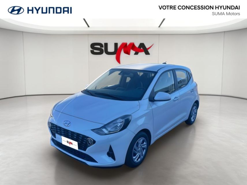 75010 : Hyundai Paris Nord - Goncourt Automobiles - HYUNDAI i10 Intuitive - i10 III - Blanc - Boîte manuelle - Essence sans plomb