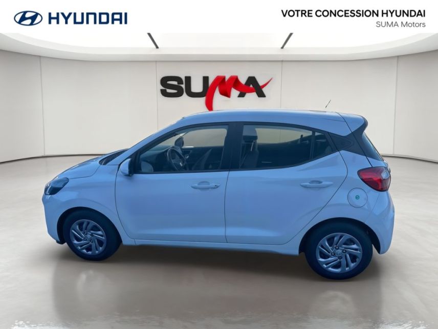 75010 : Hyundai Paris Nord - Goncourt Automobiles - HYUNDAI i10 Intuitive - i10 III - Blanc - Boîte manuelle - Essence sans plomb