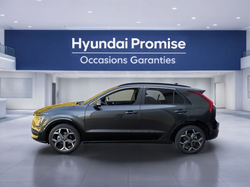 75010 : Hyundai Paris Nord - Goncourt Automobiles - KIA NIRO Premium - NIRO II - Gris - Automate sequentiel - Essence / Courant électrique