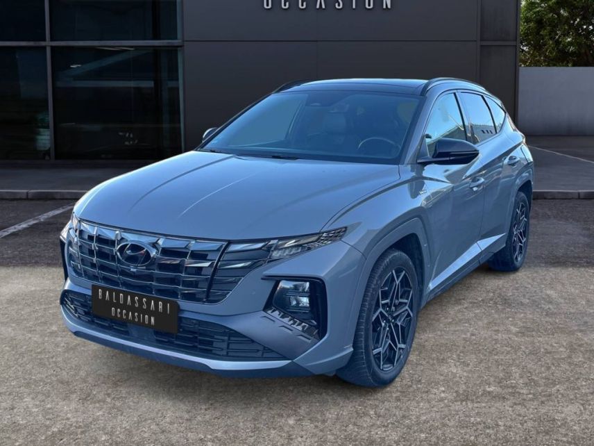 75010 : Hyundai Paris Nord - Goncourt Automobiles - HYUNDAI TUCSON N Line Executive - TUCSON IV - Gris - Boîte automatique - Essence / Courant électrique