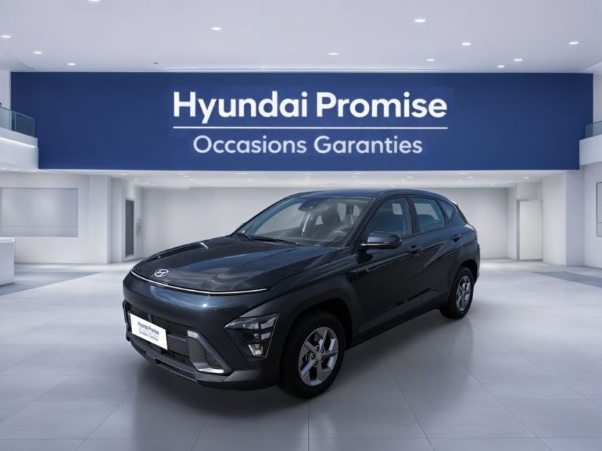 75010 : Hyundai Paris Nord - Goncourt Automobiles - HYUNDAI KONA Intuitive - KONA II - Bleu - Automate sequentiel - Essence / Courant électrique