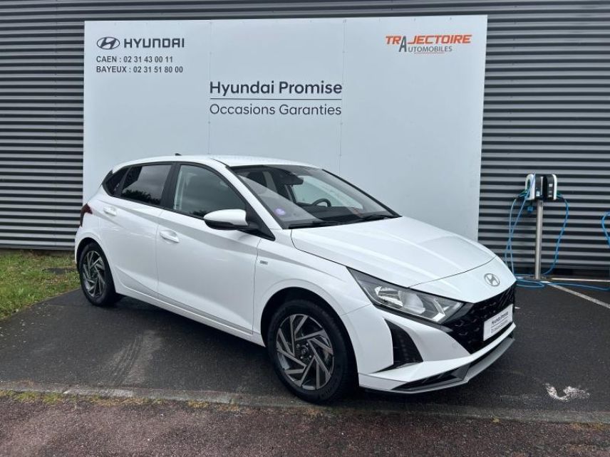 14112 : Hyundai Caen - Trajectoire Automobiles - HYUNDAI i20 - i20 - Polar White - Traction - Essence/Micro-Hybride
