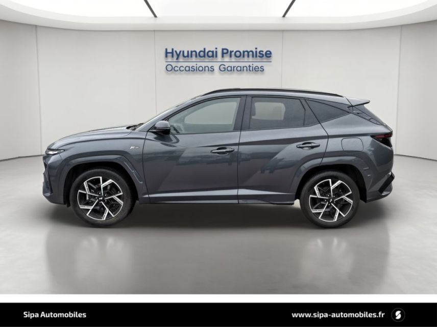 75010 : Hyundai Paris Nord - Goncourt Automobiles - HYUNDAI TUCSON N Line Creative - TUCSON IV - Gris - Boîte automatique - Essence / Courant électrique