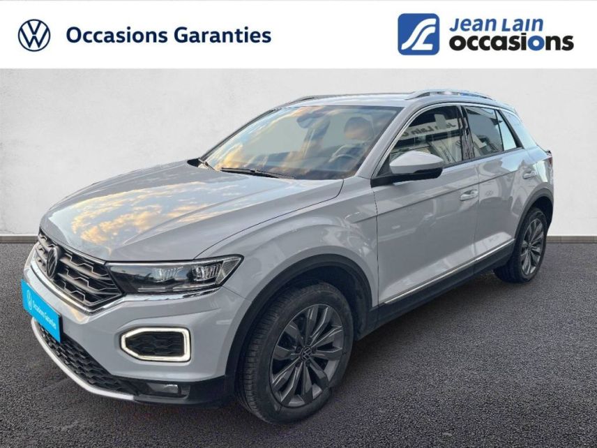 75010 : Hyundai Paris Nord - Goncourt Automobiles - VOLKSWAGEN T-ROC Carat - T-ROC - WHITE SILVER METAL - Automate sequentiel - Essence sans plomb