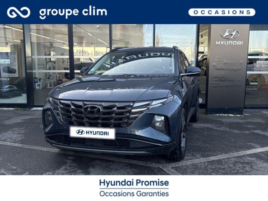40990 : Hyundai Dax - i-AUTO - HYUNDAI Tucson - Tucson - Teal Blue Métal - Transmission intégrale - Hybride rechargeable : Essence/Electrique